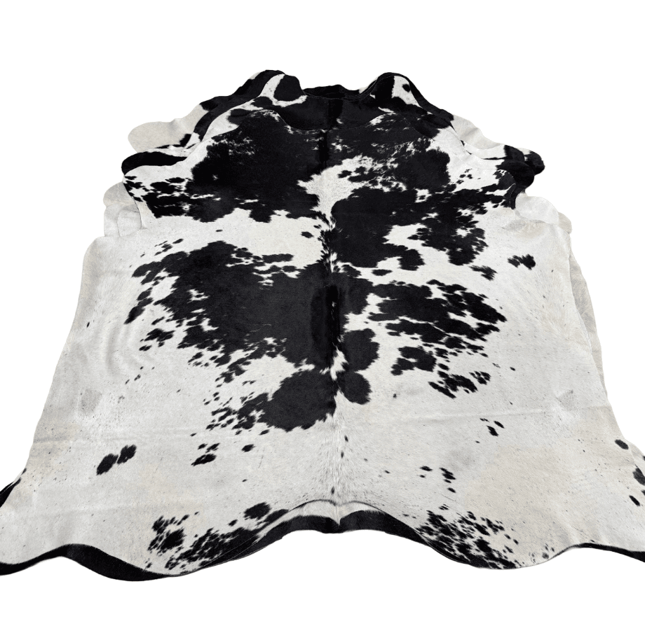 Black and White Premium Cowhide Rug