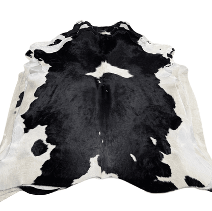 Black and White Premium Cowhide Rug
