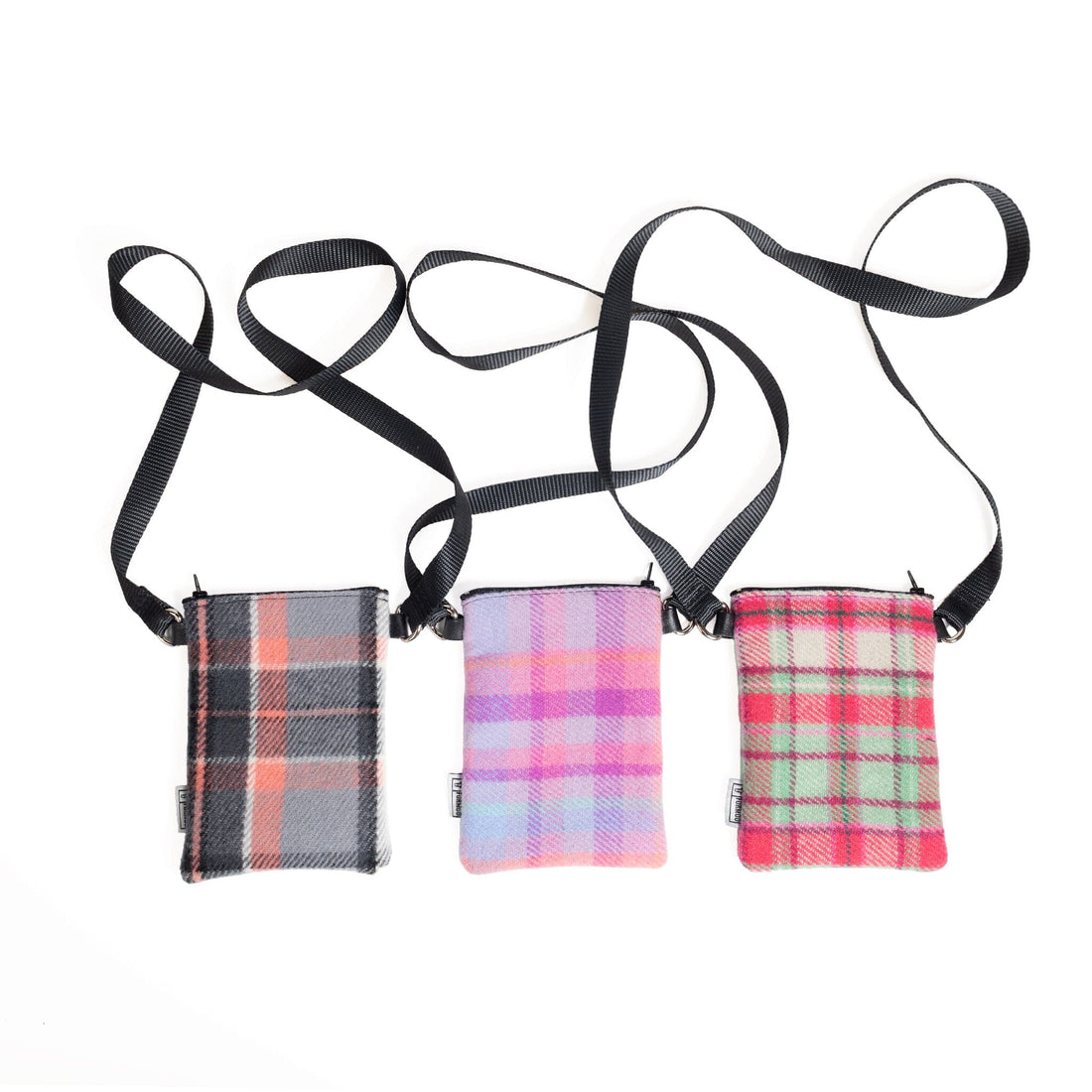 Tartan Fur Get Me Not Phone Bag