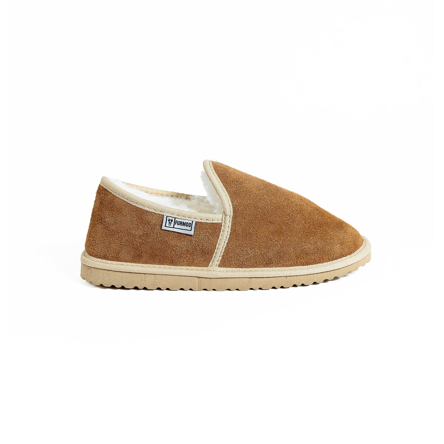 The Suede Enclosed Sheepskin Slipper