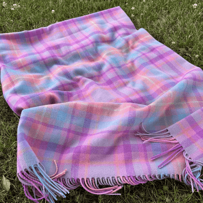 Ambrosia Tartan Lambswool Blanket