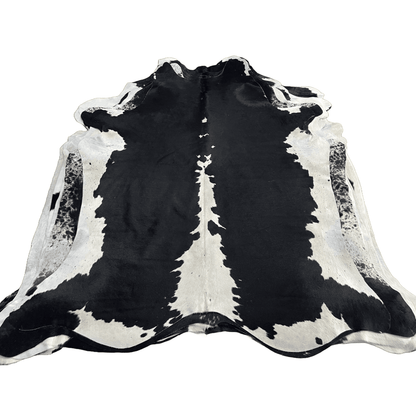 Black and White Premium Cowhide Rug