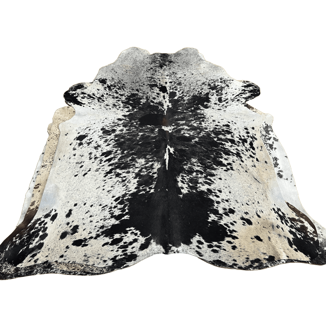 Salt &amp; Pepper Premium Cowhide Rug