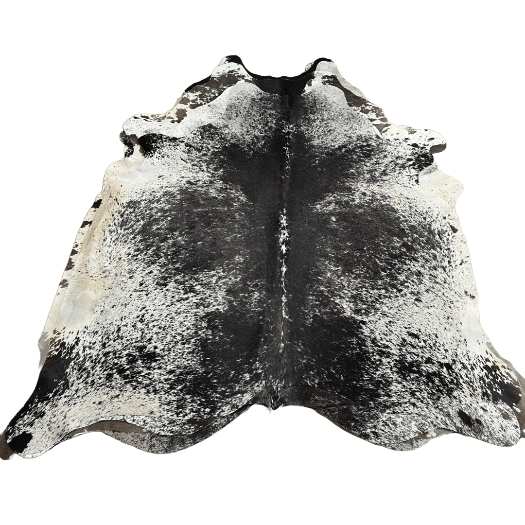 Salt &amp; Pepper Premium Cowhide Rug
