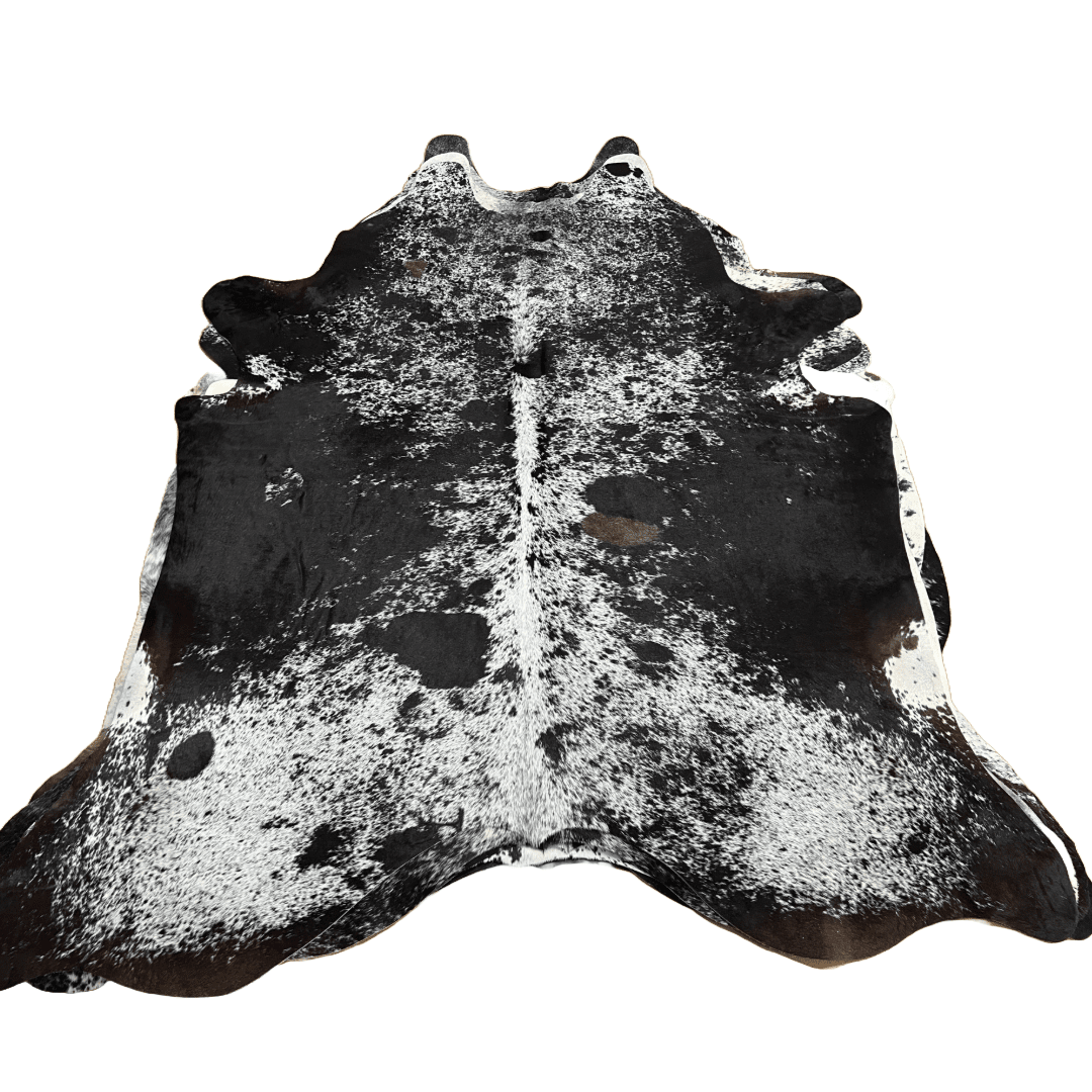 Salt &amp; Pepper Premium Cowhide Rug