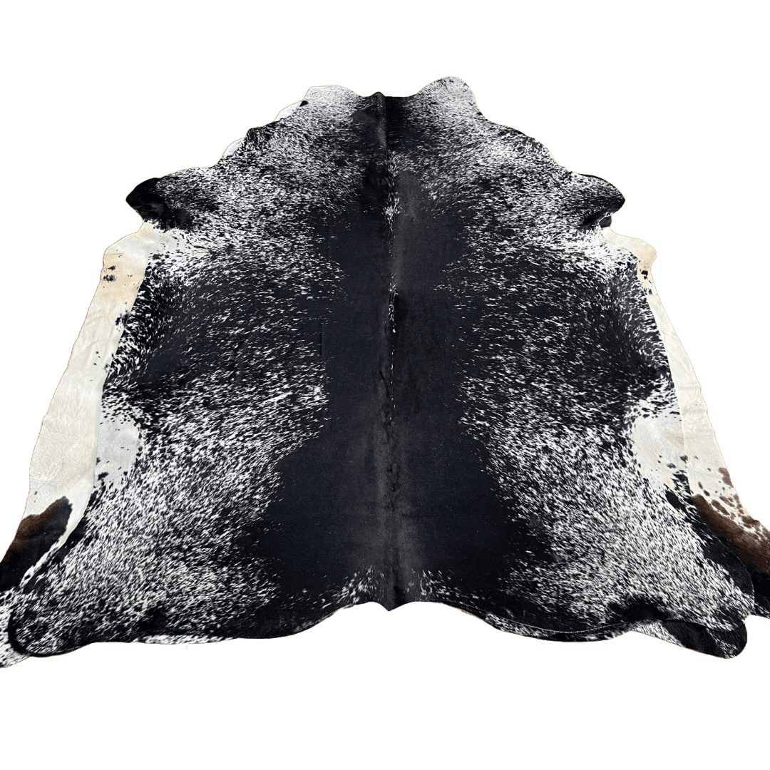 Salt &amp; Pepper Premium Cowhide Rug