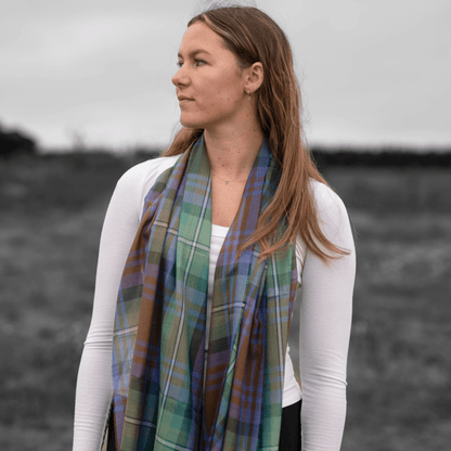 Alba Isle of Skye Extra Fine Merino Stole | Wool Scarf