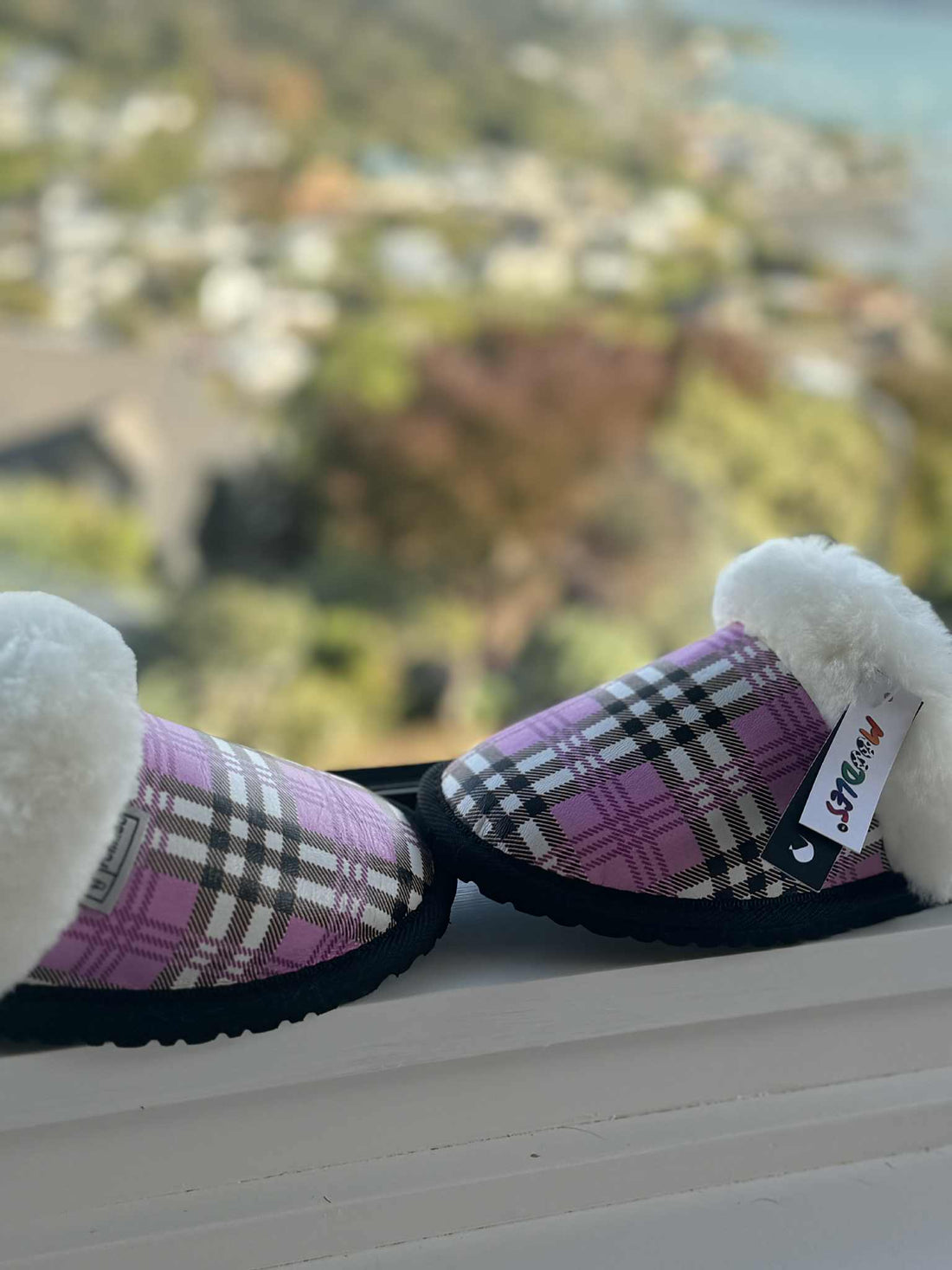 Hopscotch Leather Tartan Moodles