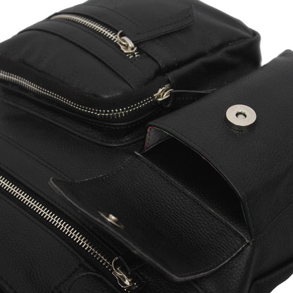 Polly Pockets Leather Bag, Pocketed Perfection