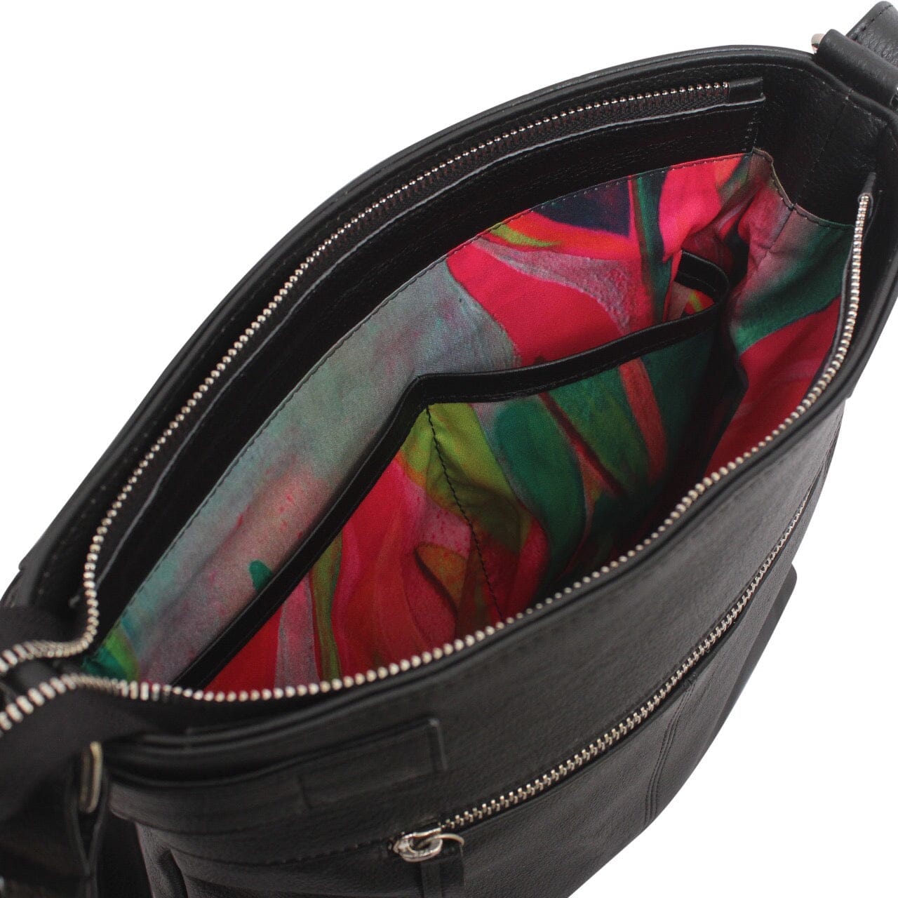 Polly Pockets Leather Bag, Pocketed Perfection