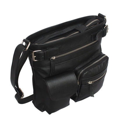 Polly Pockets Leather Bag, Pocketed Perfection