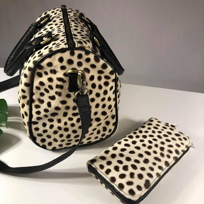 Call me Calli Cowhide Handbag