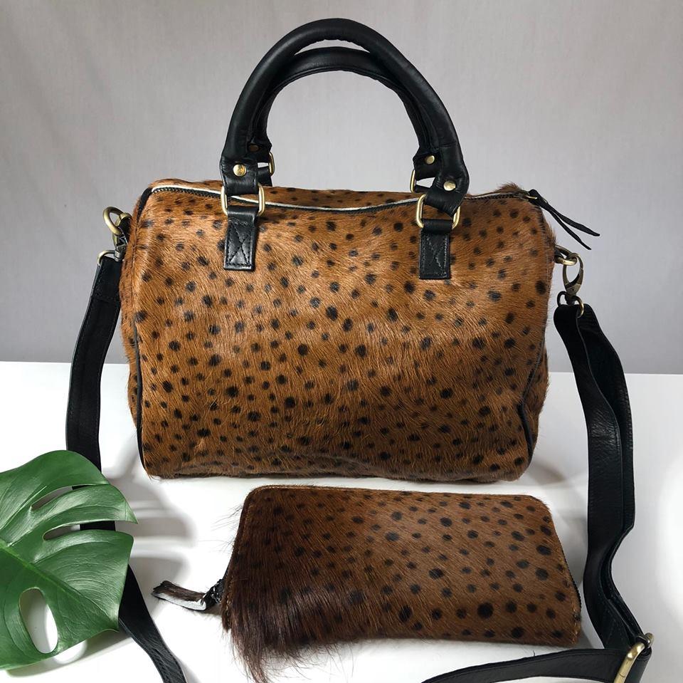 Call me Calli Cowhide Handbag