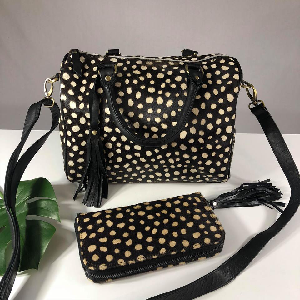 Call me Calli Cowhide Handbag