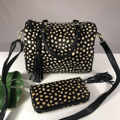 Call me Calli Cowhide Handbag