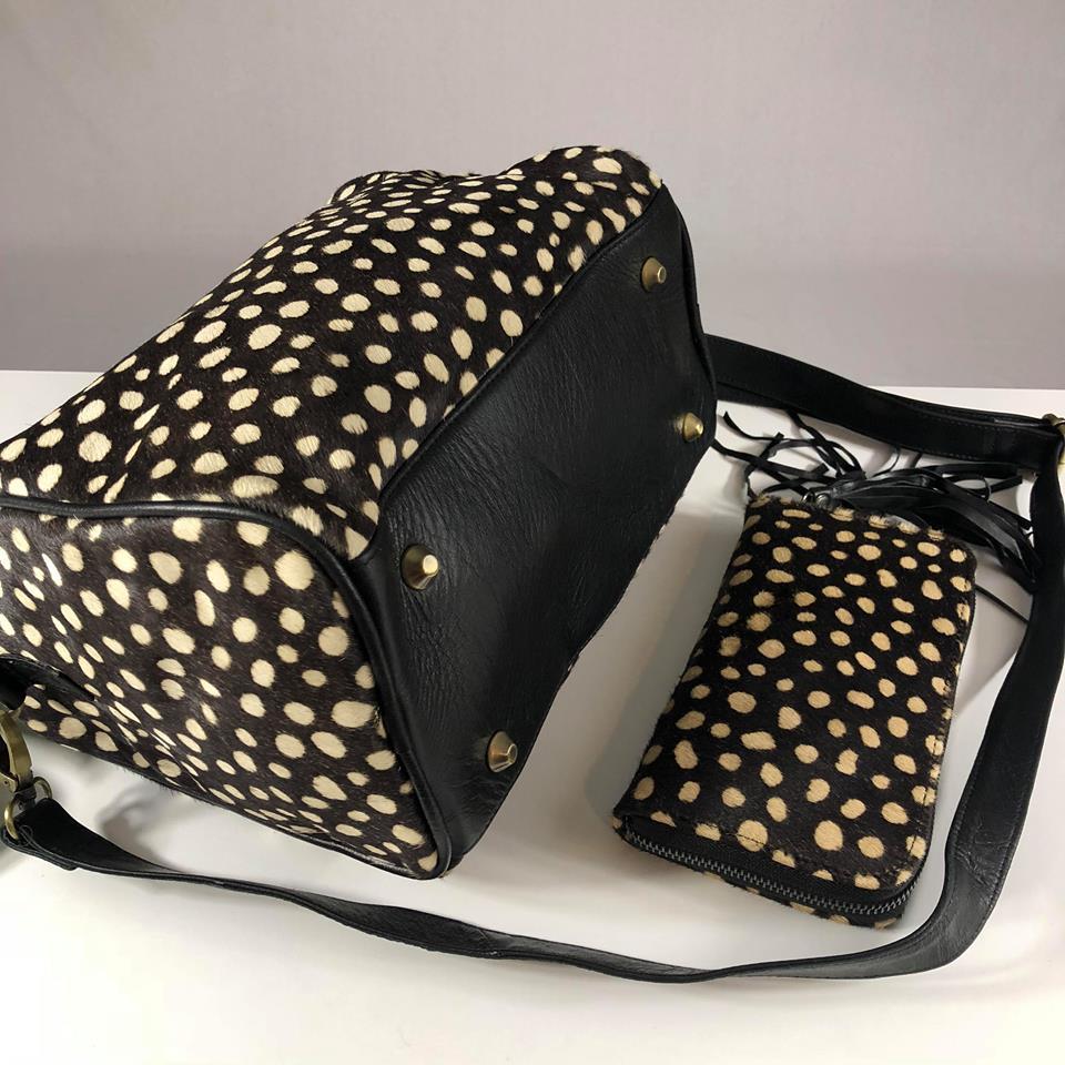 Call me Calli Cowhide Handbag