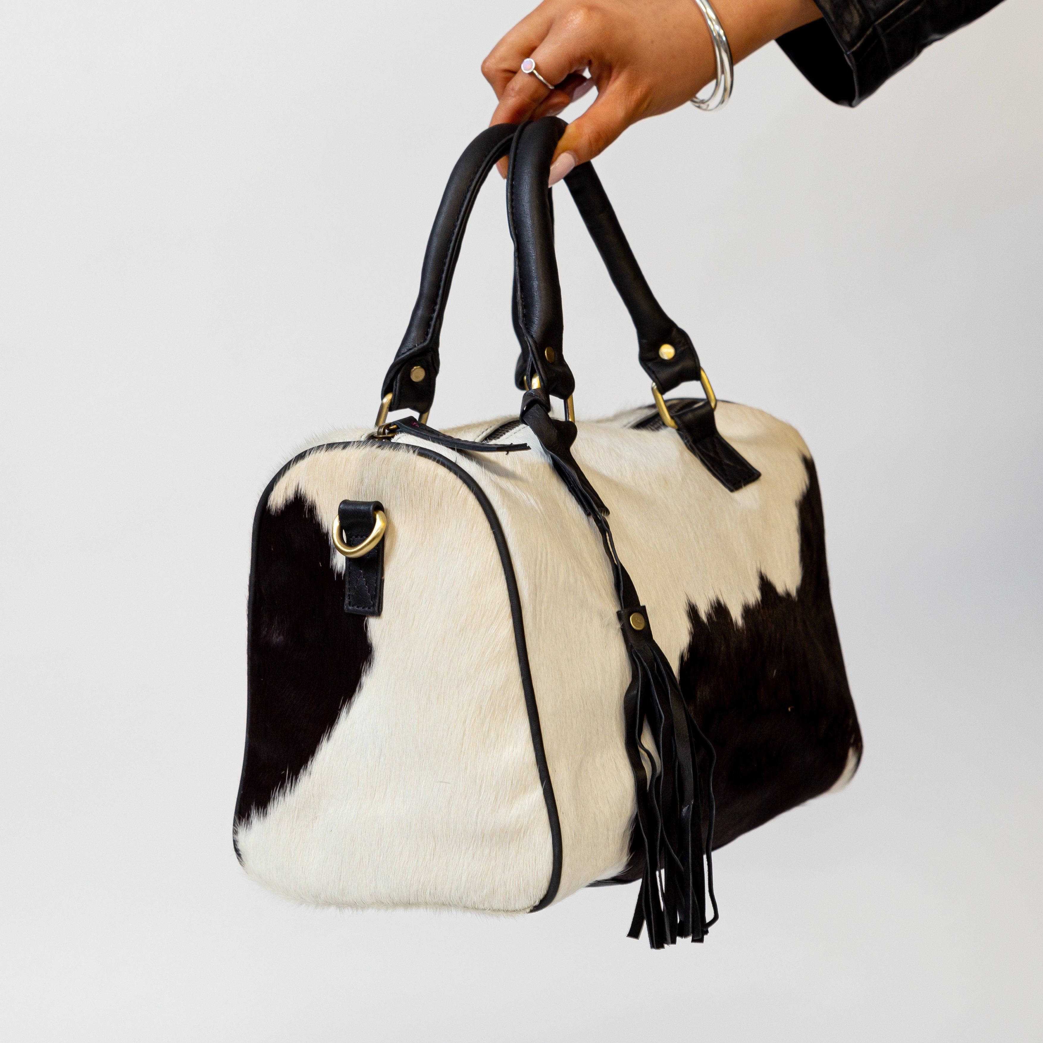 Call me Calli Cowhide Handbag