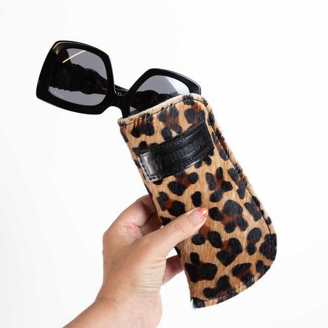 Leopard print Lush Sunglass Keepers 🥝