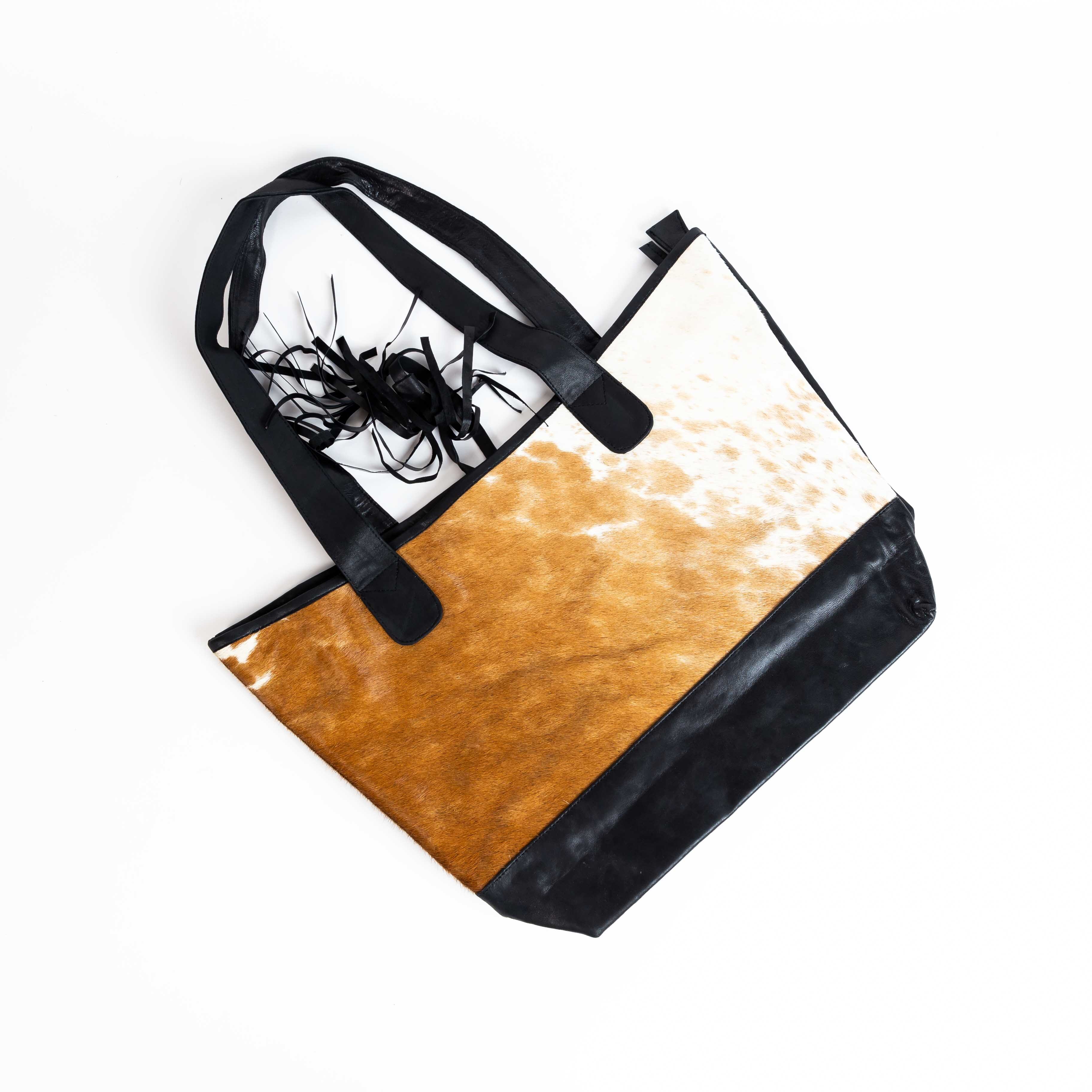 The Grand Cowhide Tote