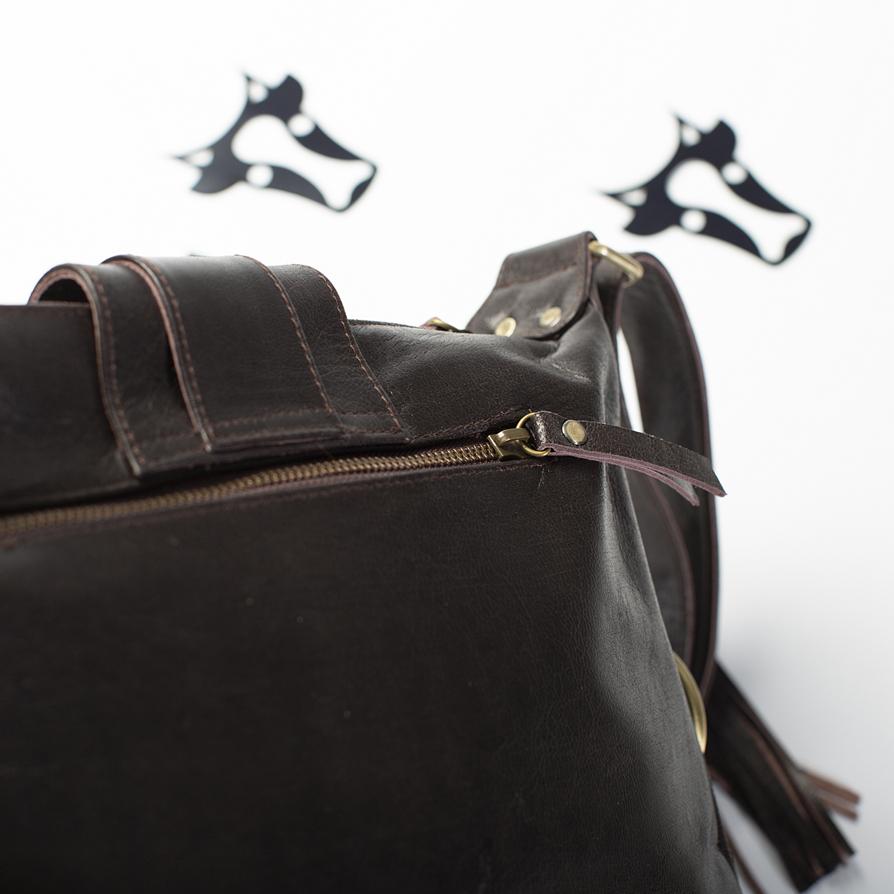 Diaz Cowhide Satchel