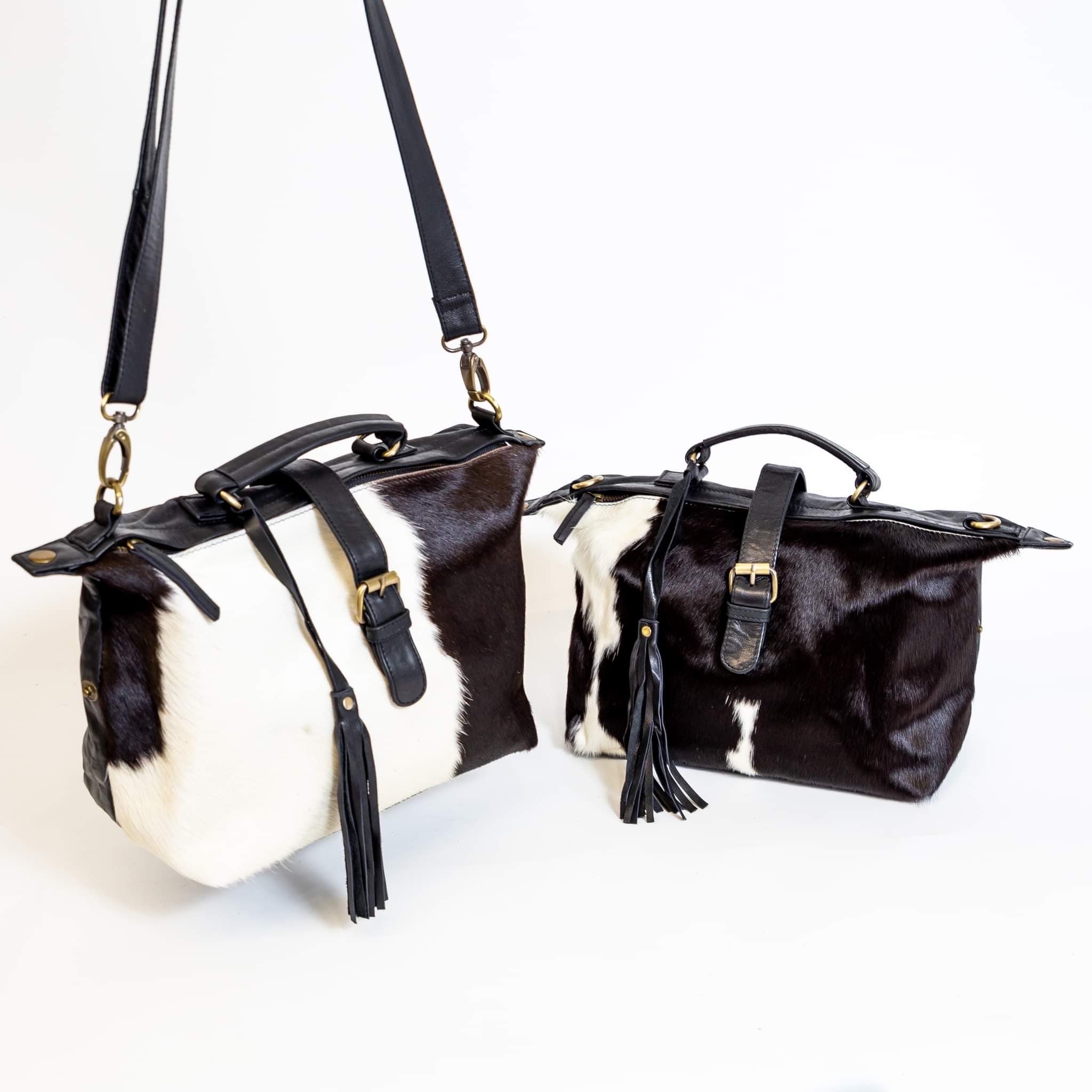 The Keep Her Cowhide Satchel