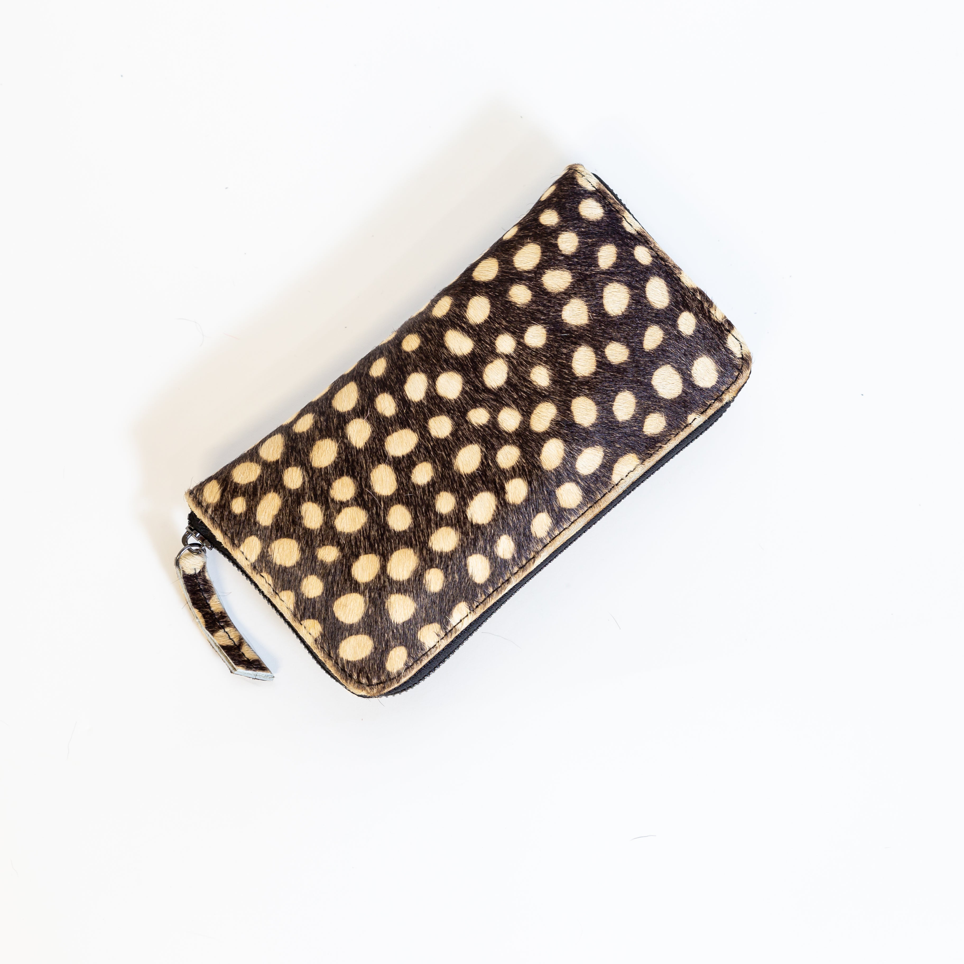 Printed Cowhide Wallet