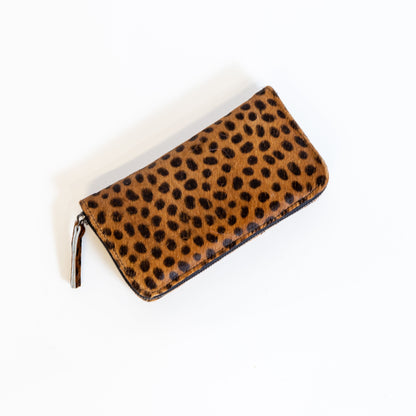 Printed Cowhide Wallet