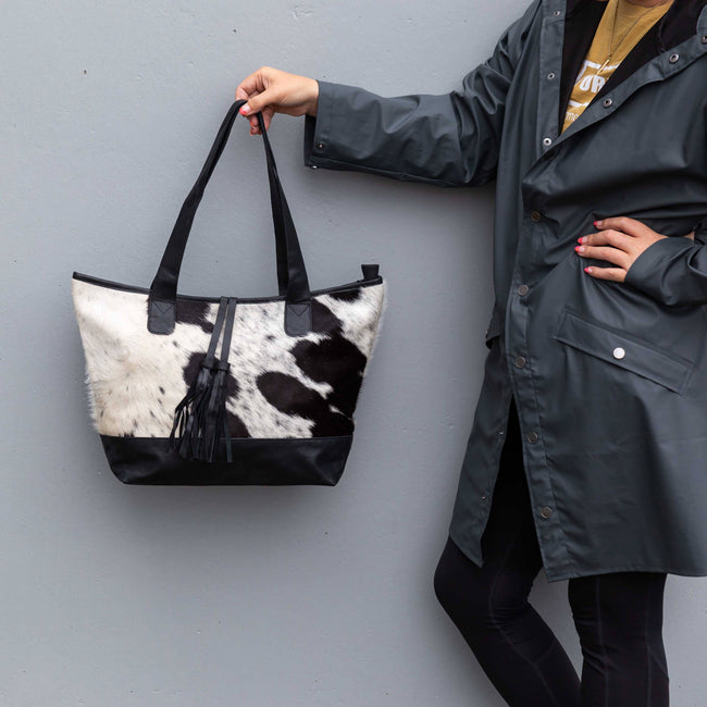 The Grand Cowhide Tote