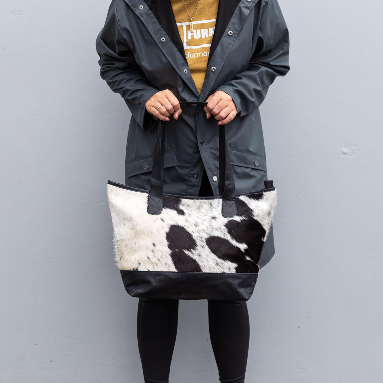 The Grand Cowhide Tote