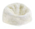 Ivory White Large Sheepskin Bean Bag | Genuine Sheepskin Beanbag